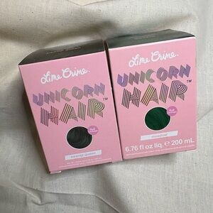 Lime Crime Unicorn Hair Dye Duo - Swamp Queen & Meadow